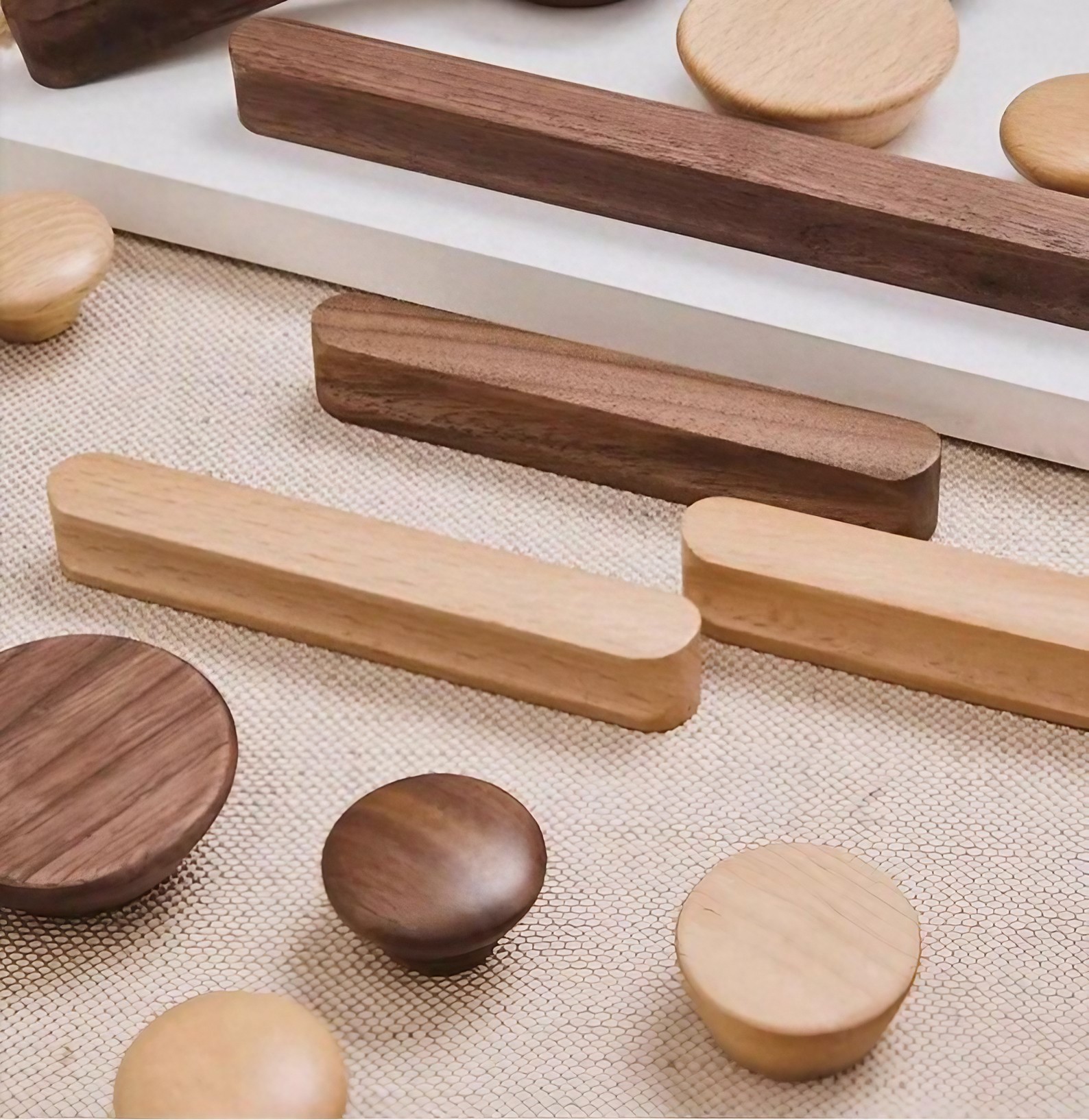 Wooden Handles & Knobs exporter from India